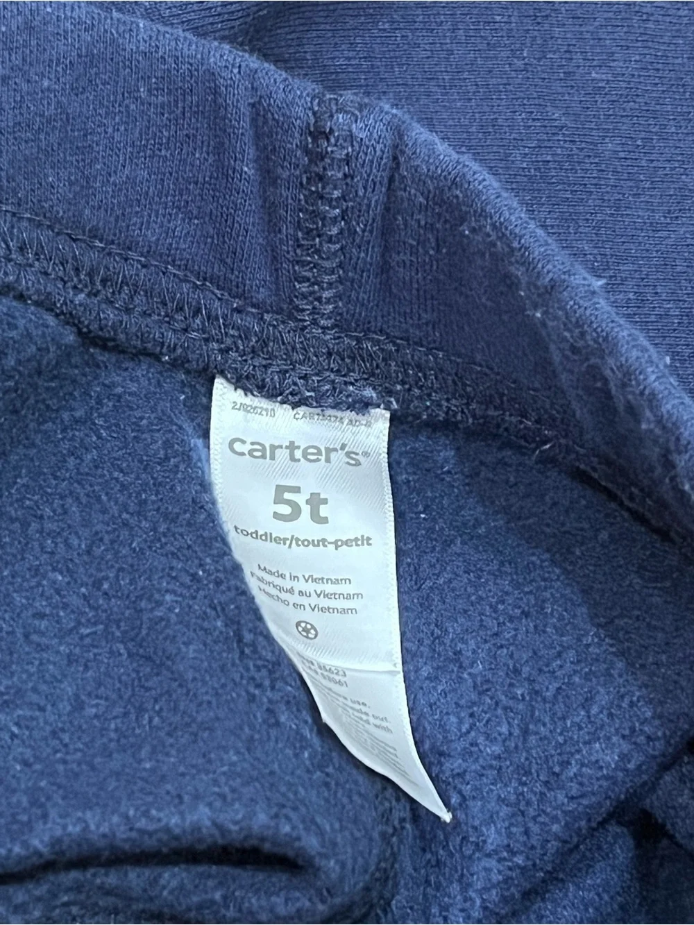 Carters soft navy